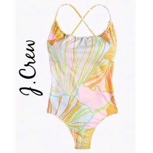 J.Crew Playa printed Rockaway one-piece swimsuit